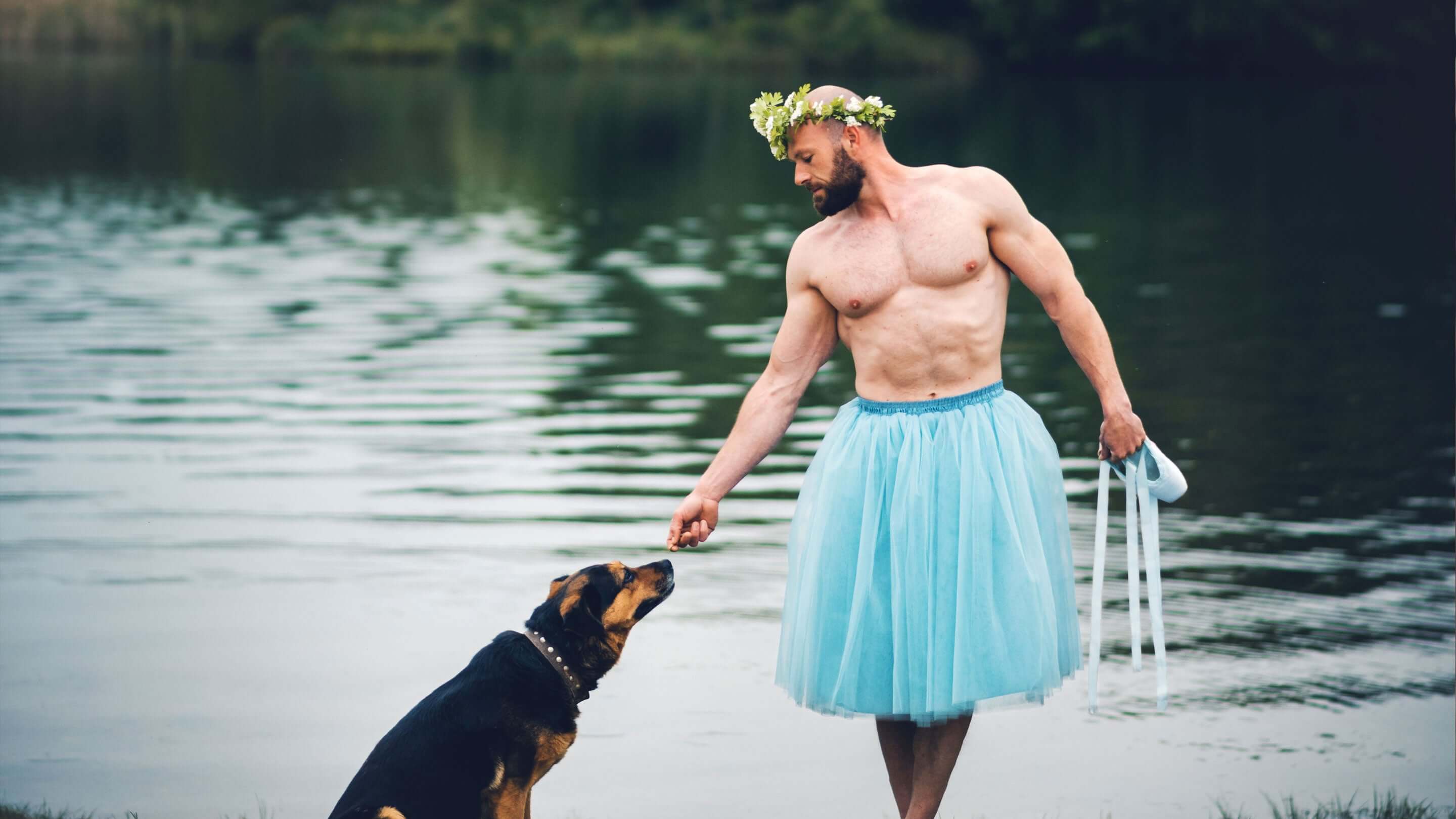 Short de Pole Dance & Yoga Bikram pour Hommes