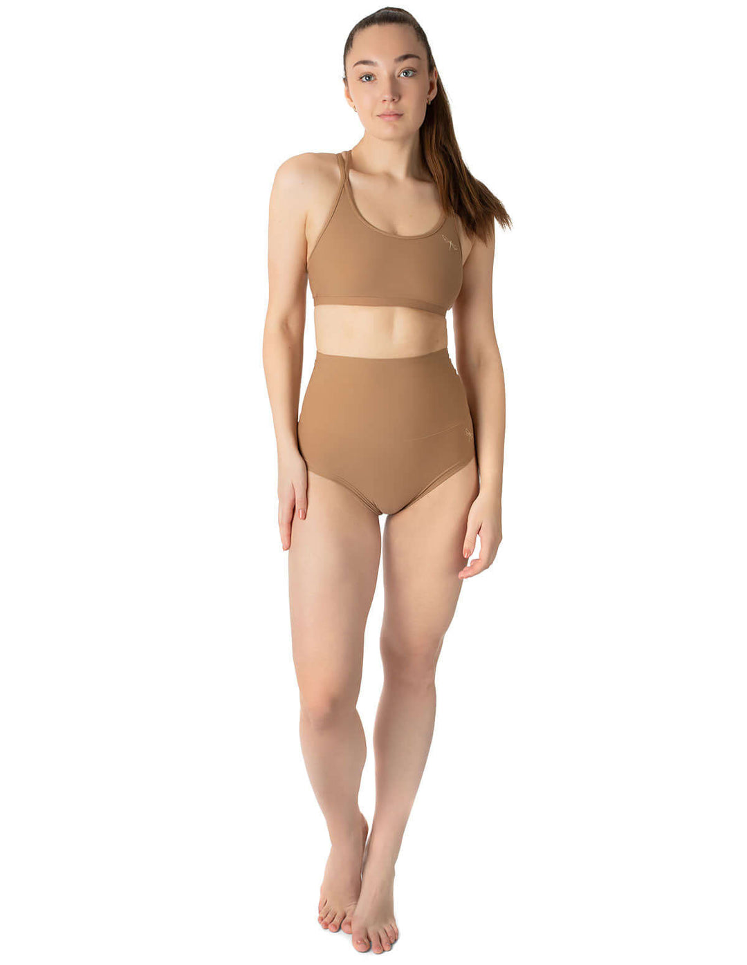 Pole dance shorts Betty | Shorts | Color: khaki | Pole Shorts | Dragonfly Pole Dance Clothing and Bikram Hot Yoga Wear