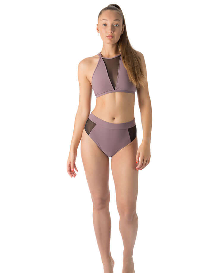 Mesh pole shorts Molly | Shorts | Color: black / mesh | Pole Shorts | Dragonfly Pole Dance Clothing and Bikram Hot Yoga Wear