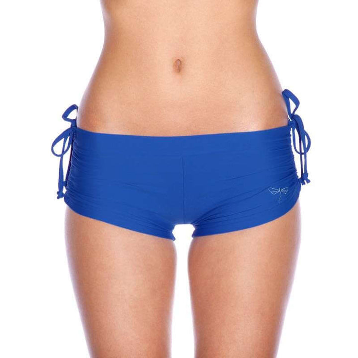 Bikram yoga shorts Michelle | Shorts | Color: blue | Pole Shorts | Dragonfly Pole Dance Clothing and Bikram Hot Yoga Wear