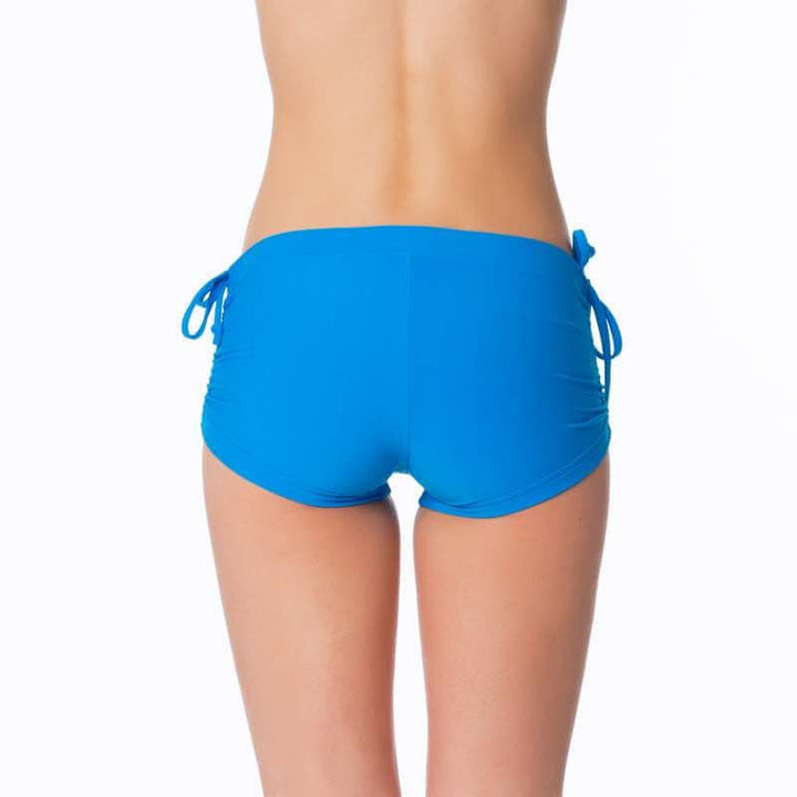 Bikram yoga shorts Michelle | Shorts | Color: blue | Pole Shorts | Dragonfly Pole Dance Clothing and Bikram Hot Yoga Wear