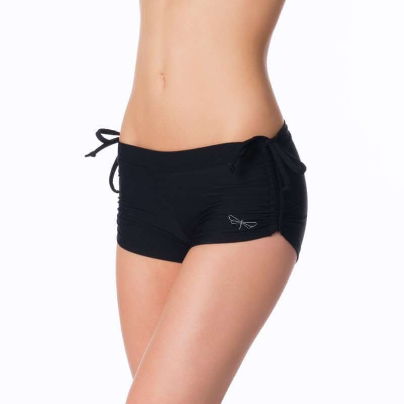 Bikram yoga shorts Michelle | Shorts | Color: blue | Pole Shorts | Dragonfly Pole Dance Clothing and Bikram Hot Yoga Wear
