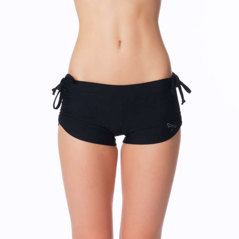 Bikram yoga shorts Michelle | Shorts | Color: blue | Pole Shorts | Dragonfly Pole Dance Clothing and Bikram Hot Yoga Wear