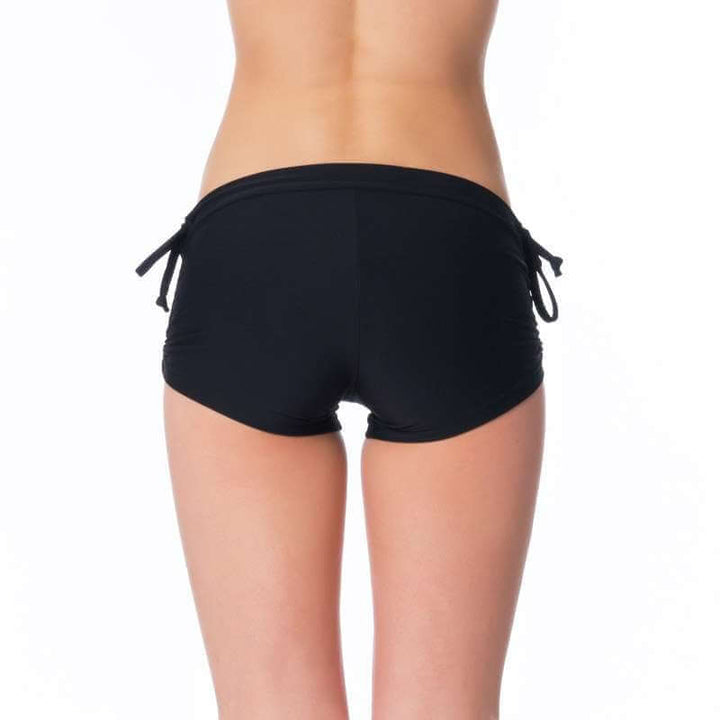 Bikram yoga shorts Michelle | Shorts | Color: blue | Pole Shorts | Dragonfly Pole Dance Clothing and Bikram Hot Yoga Wear