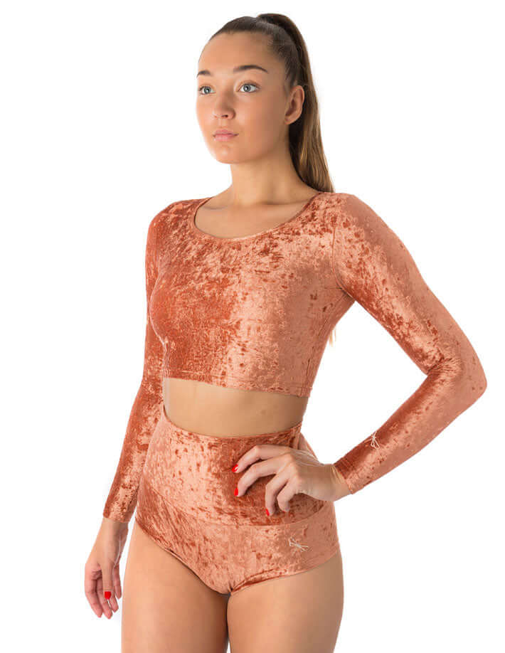 Velvet pole shorts Betty | Shorts | Color: emerald velvet | Pole Shorts | Dragonfly Pole Dance Clothing and Bikram Hot Yoga Wear