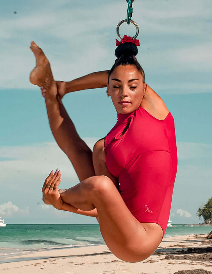 Combinaison de gymnastique Nina Red - Sparkle & Dream – Sparkle&Dream Combinaison de gymnastique Nina Red - Sparkle & Dream – Sparkle&Dream