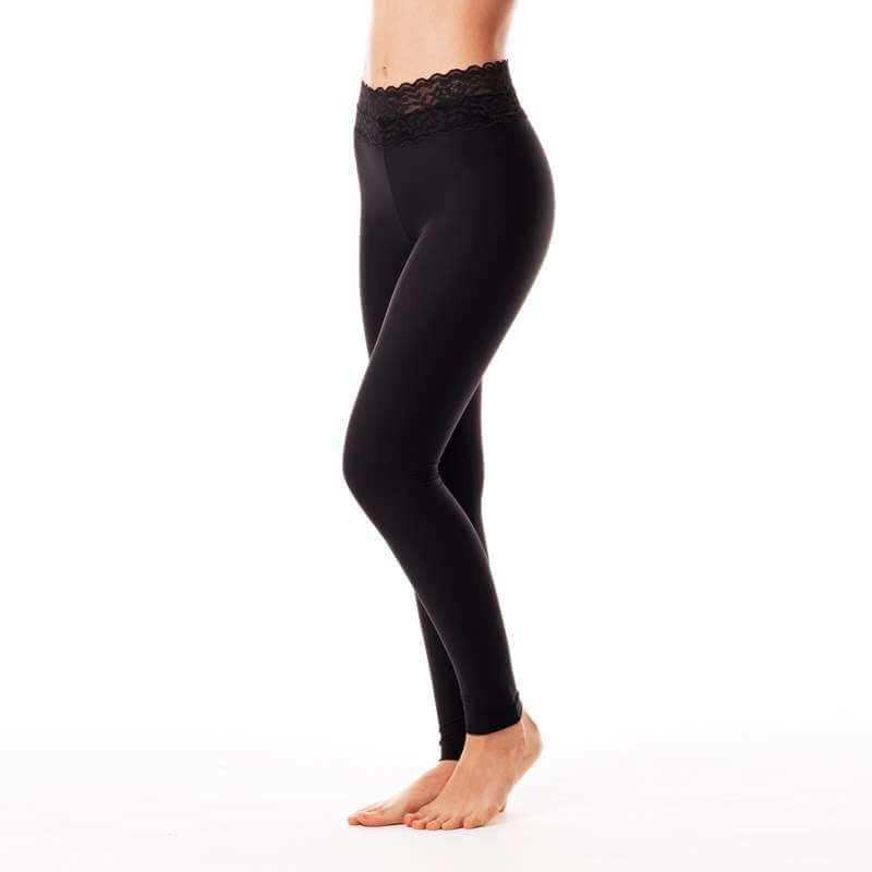 Lace leggings Adriana | Leggings | Color: violet lace | Yoga Leggings | Dragonfly Pole Wear and Bikram Hot Yoga Clothes