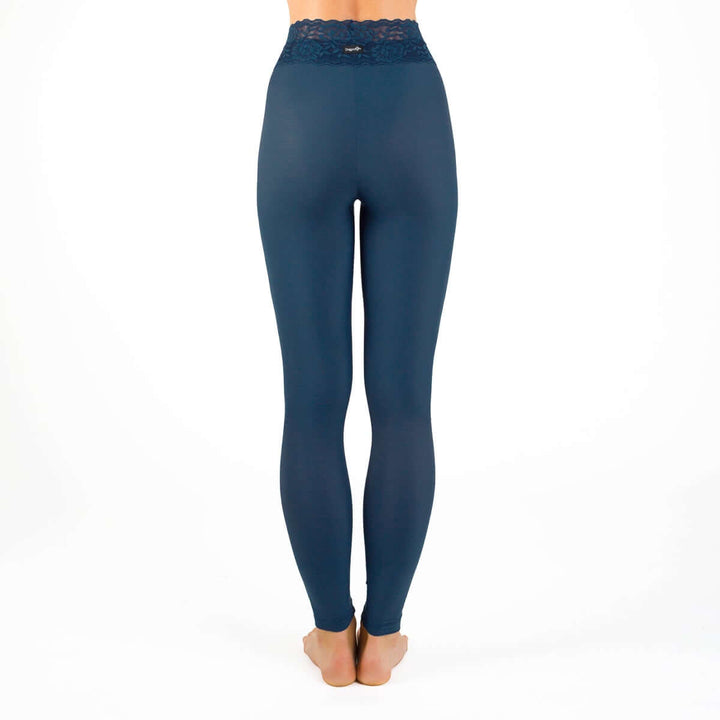Lace leggings Adriana | Leggings | Color: violet lace | Yoga Leggings | Dragonfly Pole Wear and Bikram Hot Yoga Clothes