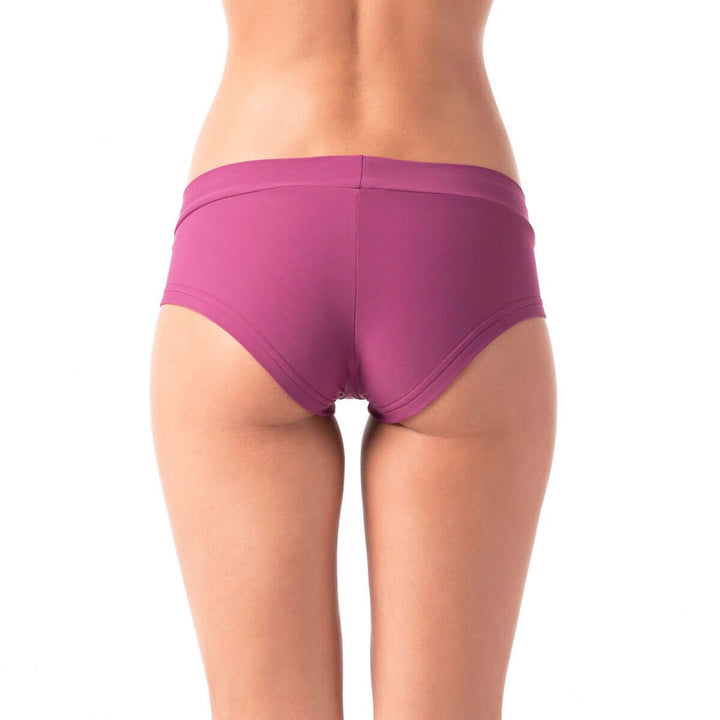 Low waisted shorts Mia | Shorts | Color: ruby | Pole Shorts | Dragonfly Pole Dance Clothing and Bikram Hot Yoga Wear