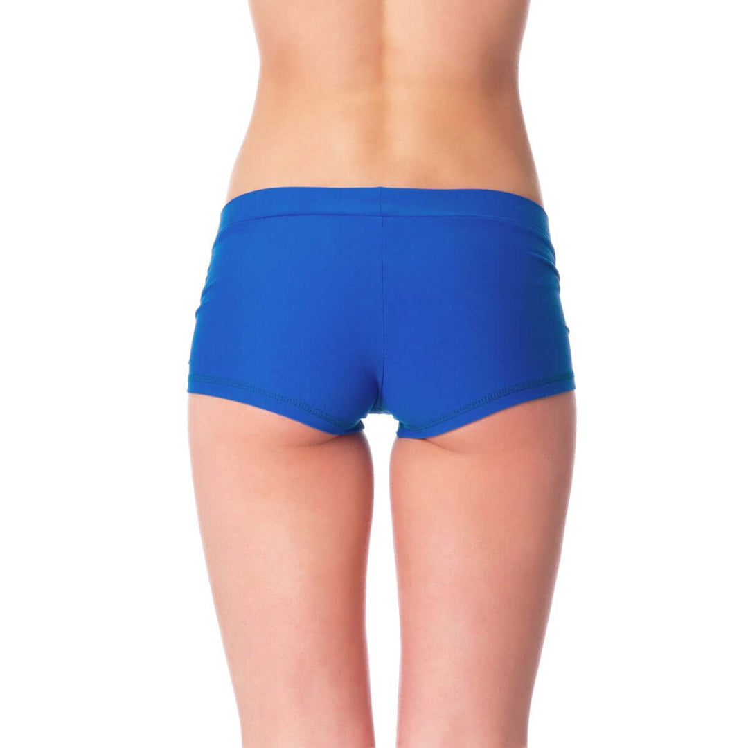 Pole fitness shorts Bella | Shorts | Color: ruby / black | Pole Shorts | Dragonfly Pole Dance Clothing and Bikram Hot Yoga Wear