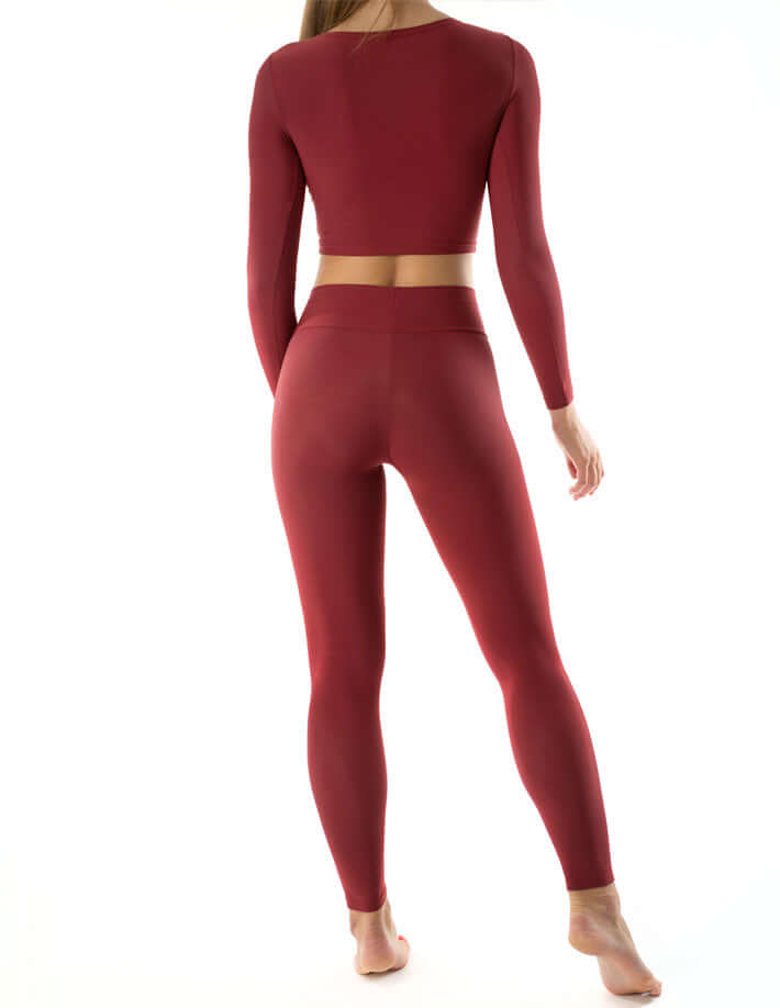 Mid rise leggings Adriana | Leggings | Color: black | Yoga Leggings | Dragonfly Pole Wear and Bikram Hot Yoga Clothes