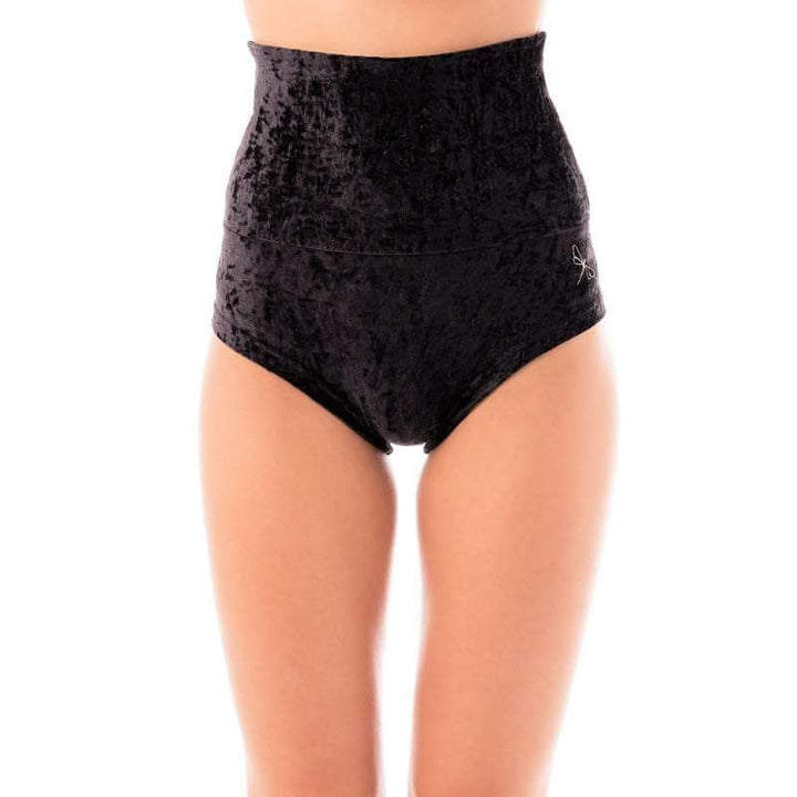Velvet pole shorts Betty | Shorts | Color: emerald velvet | Pole Shorts | Dragonfly Pole Dance Clothing and Bikram Hot Yoga Wear