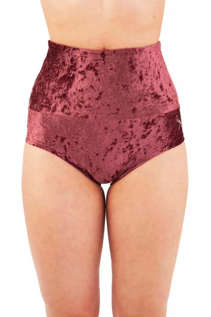 Velvet pole shorts Betty | Shorts | Color: emerald velvet | Velvet pole shorts | Dragonfly Pole Dance Clothing and Bikram Hot Yoga Wear