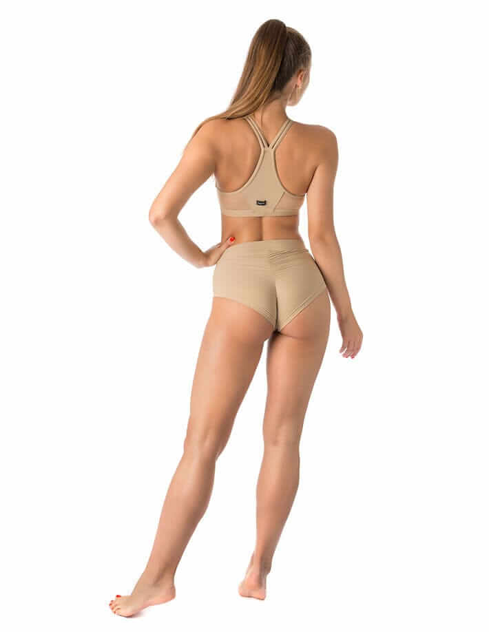 Scrunch pole shorts Lola | Shorts | Color: black | Pole Shorts | Dragonfly Pole Dance Clothing and Bikram Hot Yoga Wear