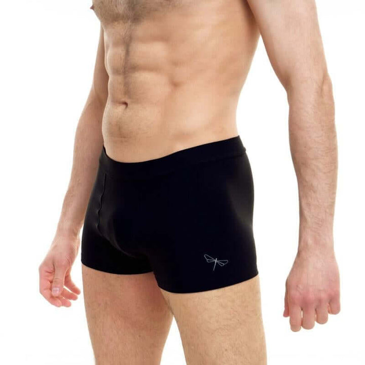 Men's Bikram yoga shorts Mike | Mens shorts | Color: black | Mens Hot Yoga Shorts | Dragonfly Bikram Yoga Shorts for men