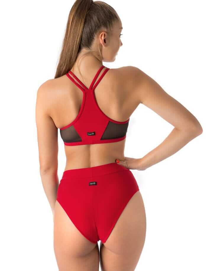 Mesh pole shorts Molly | Shorts | Color: black / mesh | Pole Shorts | Dragonfly Pole Dance Clothing and Bikram Hot Yoga Wear