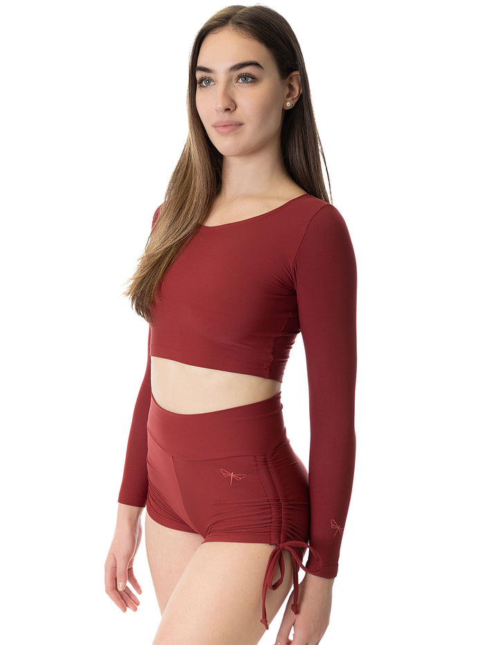 Short pole dance - drawstrings - Emma