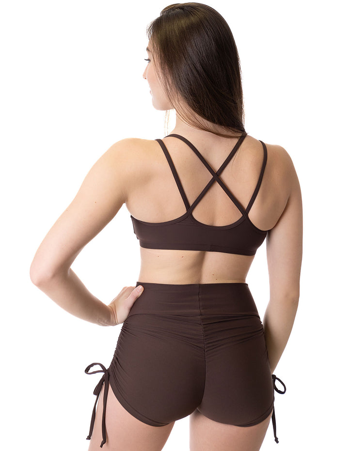 Short pole dance - drawstrings - Emma