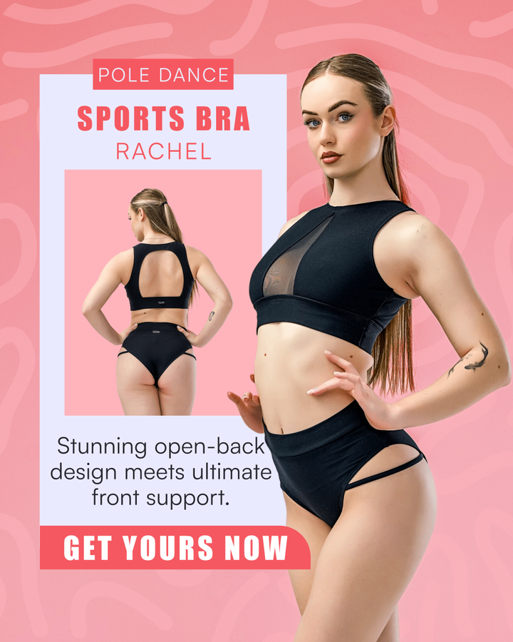 Brassière de sport en mesh - Rachel