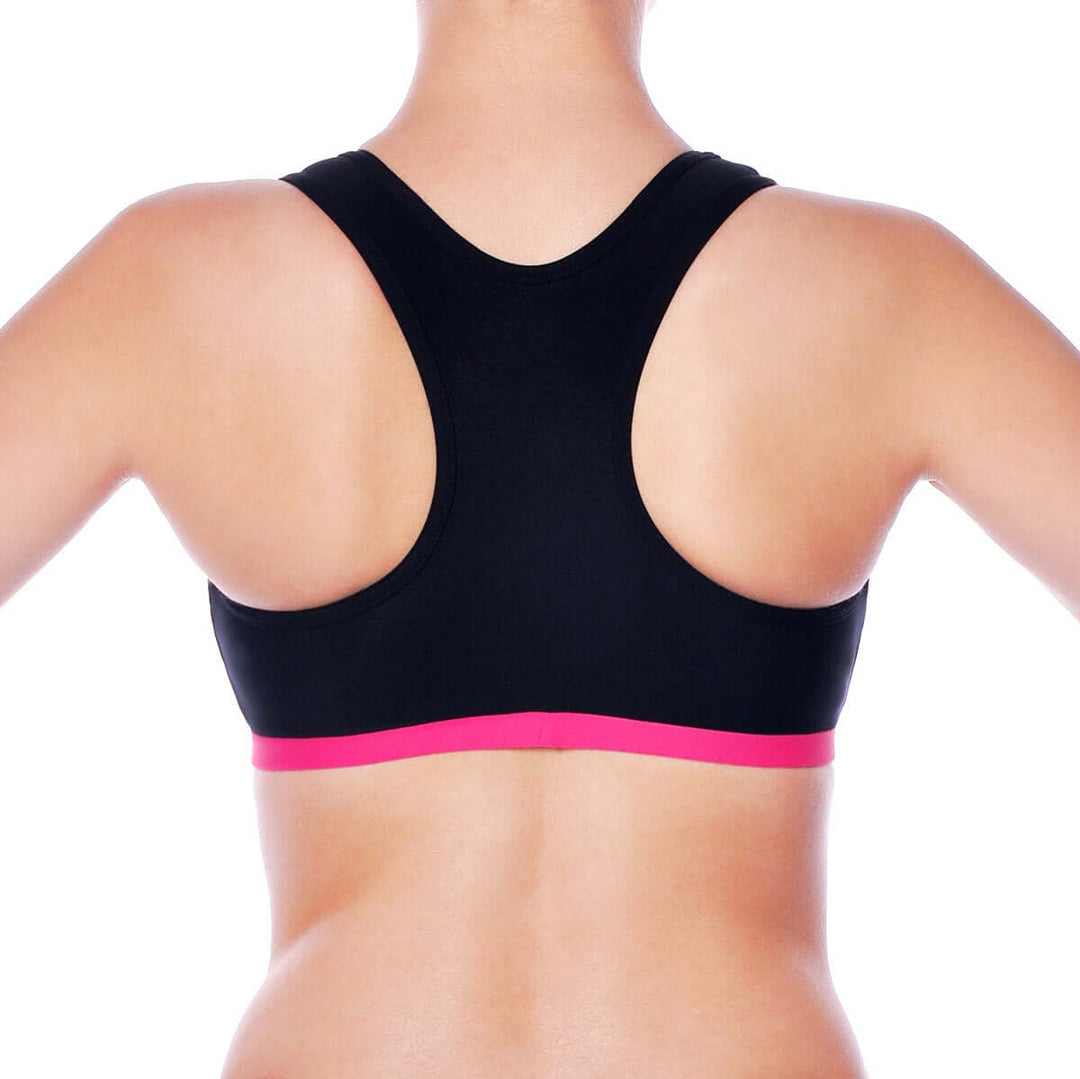 Sporty bra | Sports bra | Color: red | Women's sports bra | Dragonfly Pole Dance Clothes and Bikram Hot Yoga Outfit