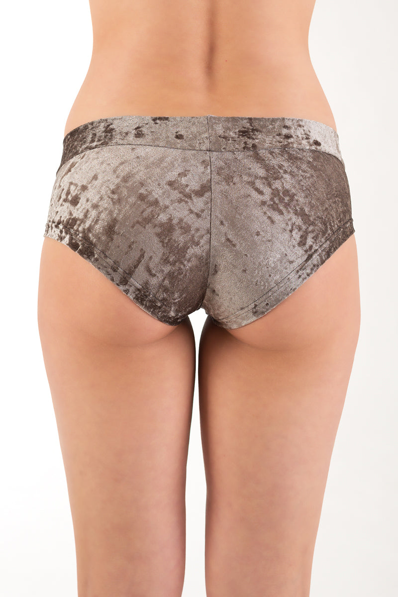 Hot pants velvet Shorts Dragonfly