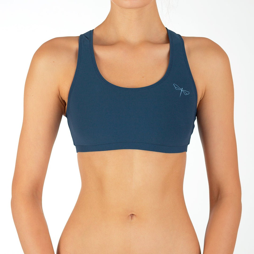 Kiley sports bra Sports bra Dragonfly XS petrol