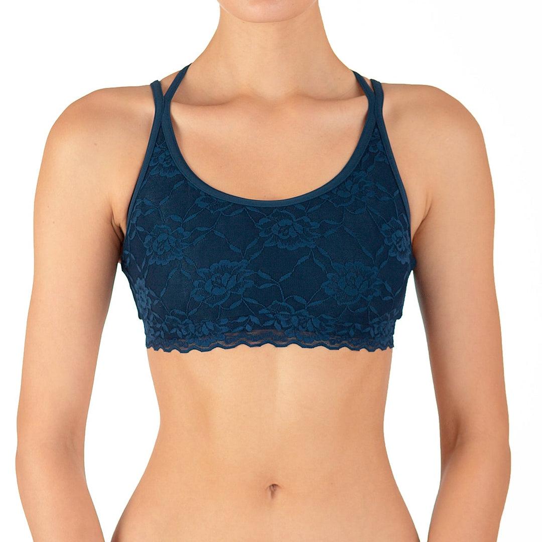 Nicole lace Sports bra Dragonfly XS petrol lace