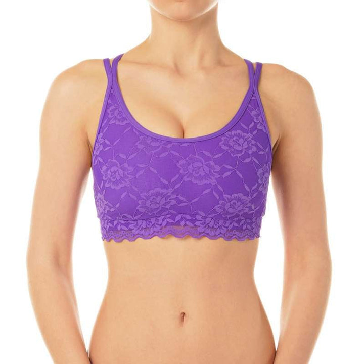 Nicole lace Sports bra Dragonfly XS violet lace