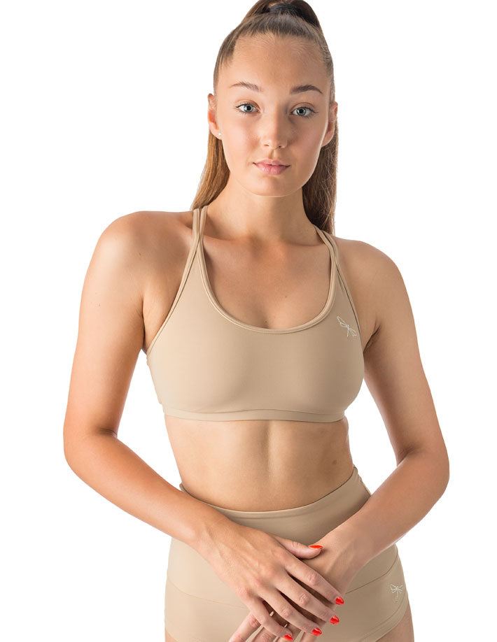 Nicole sports bra Sports bra Dragonfly nude XS