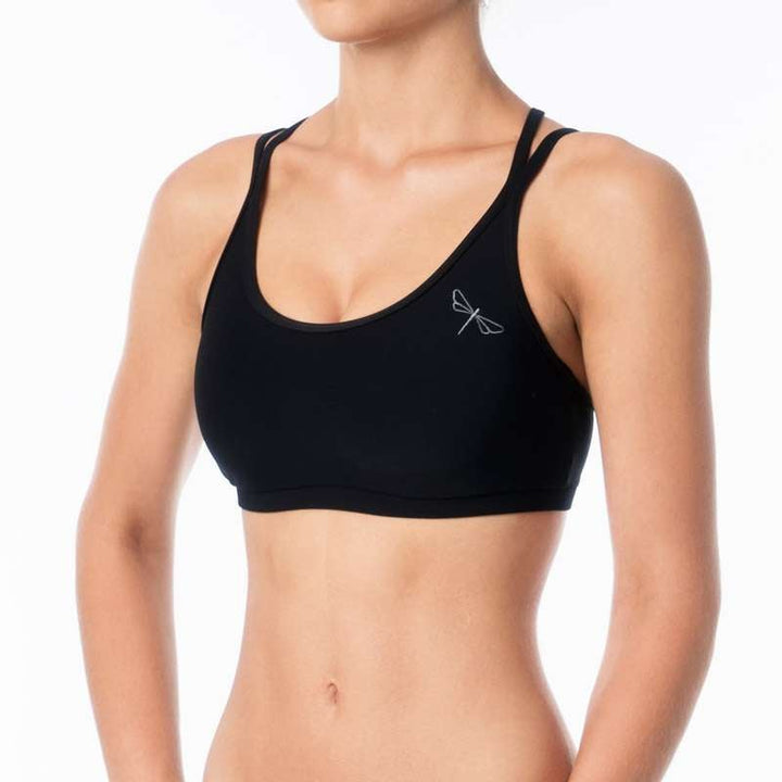 Nicole top Sports bra Dragonfly XS black