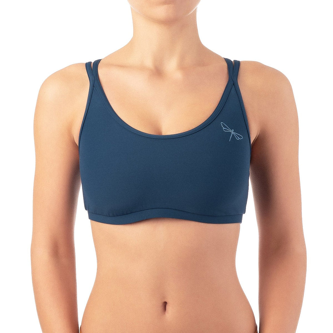 Nicole top Sports bra Dragonfly XS petrol