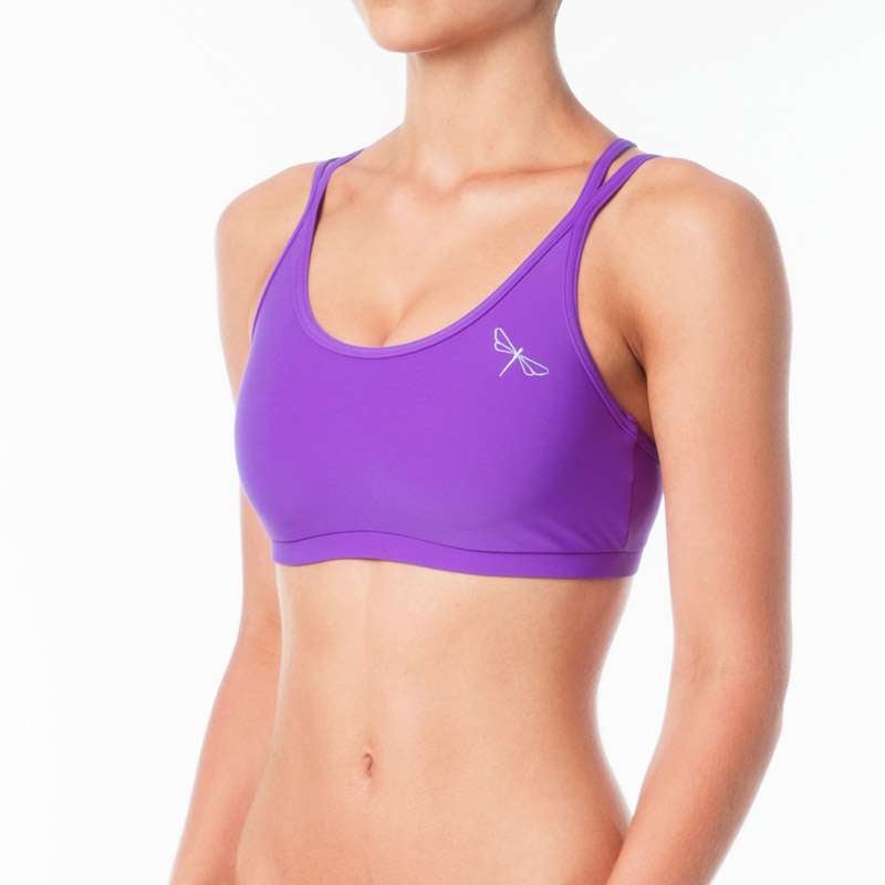 Nicole top Sports bra Dragonfly XS violet