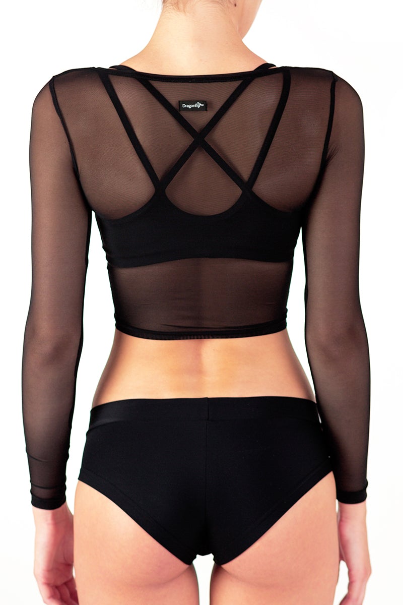 Pavi crop mesh Dragonfly XS-S mesh