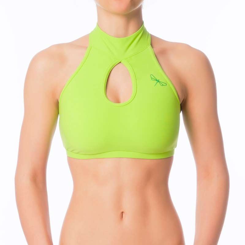 Terri sports bra Sports bra Dragonfly XS lime