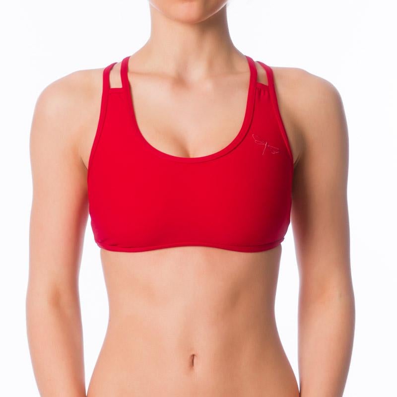 Xenia sports bra Sports bra Dragonfly XS red